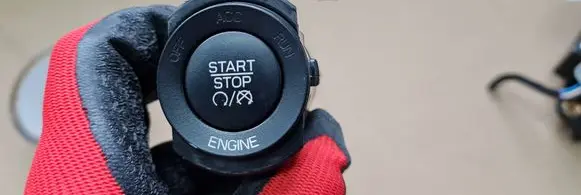 Engine start stop button switch