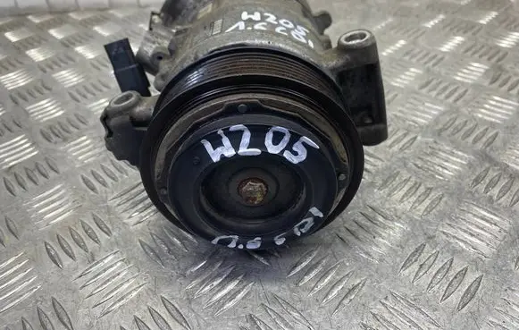 Mercedes-Benz C W205 Air conditioning (A/C) compressor (pump) A0008303102 6SAS14C GE4471401992