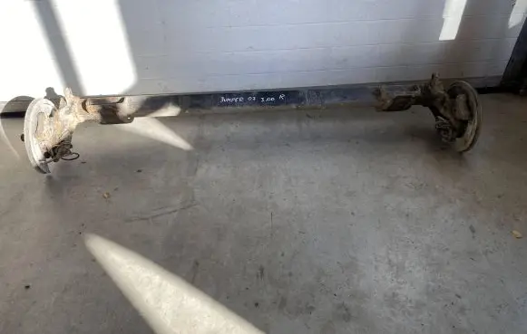 Rear axle beam
