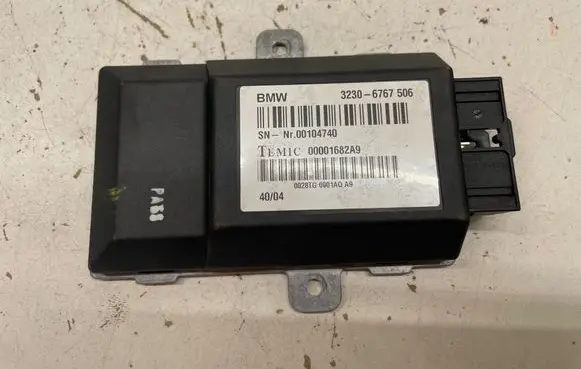 BMW 7 E65 E66 Steering rack control module 6767506 00001682A9