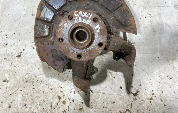 Front wheel hub spindle knuckle