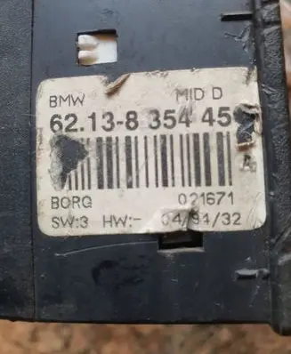BMW 7 E38 Screen/display/small screen 62138354456 021671 6700028121
