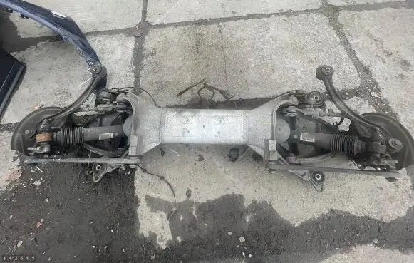 Rear axle beam