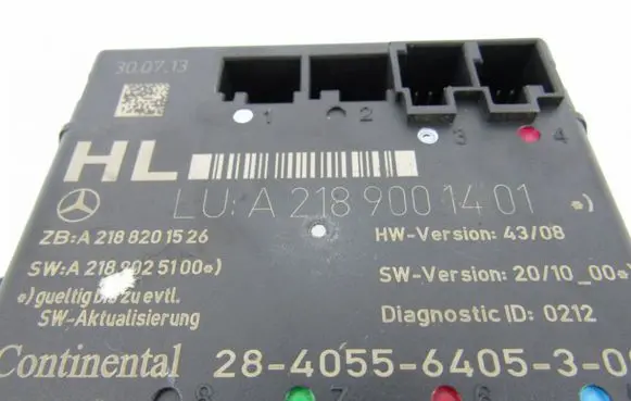 Mercedes-Benz C W204 Other control units/modules A2189001401