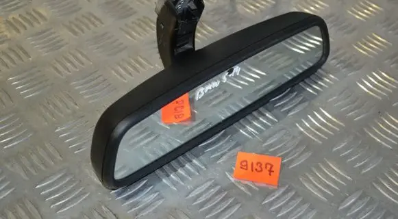 BMW 5 E60 E61 Rear view mirror (interior) 913446101