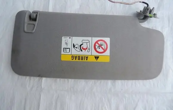 Opel Vectra A Sun visor