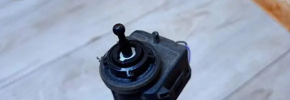 Renault Megane II Headlight level adjustment motor 8200428994