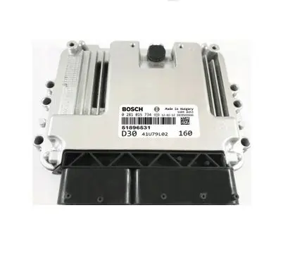Citroen Jumper Engine ECU kit and lock set 0281015734 51896531