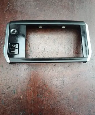 Peugeot 208 I Radio/GPS head unit trim 9673861377