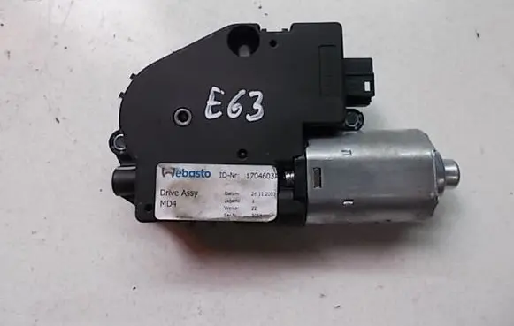 BMW 6 E63 E64 Sunroof motor/actuator 