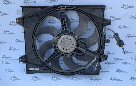 Electric radiator cooling fan
