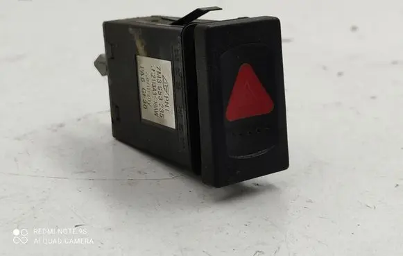 Volkswagen Sharan Hazard light switch 7M3953235