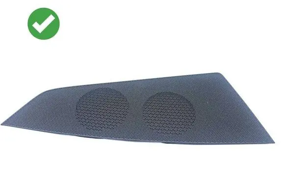 Audi A1 Dash center speaker trim cover 82C857367 82C8573676PS