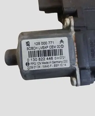 Citroen C5 Rear door window regulator with motor 128000771 0130822446