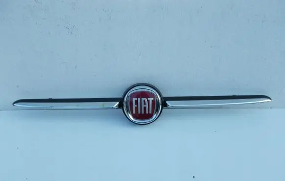 Fiat 500 Front bumper upper radiator grill 735637413