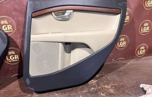 Volvo S80 Rear door card panel trim 30649472