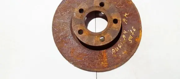 Audi A4 S4 B5 8D Front brake disc 4a0615301b neventiliuojamas