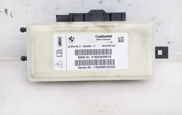 BMW X3 F25 Airbag control unit/module 9253636