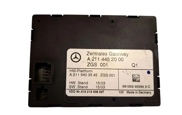 Mercedes-Benz E W211 Gateway control module A2114452000