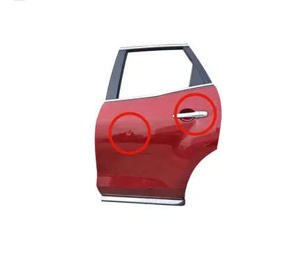 Rear door