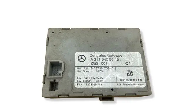 Mercedes-Benz E W211 Gateway control module A2115405645