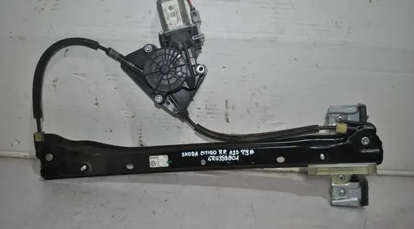 Skoda Citigo Sliding door window regulator with motor 6RU959801 985360102 111171800