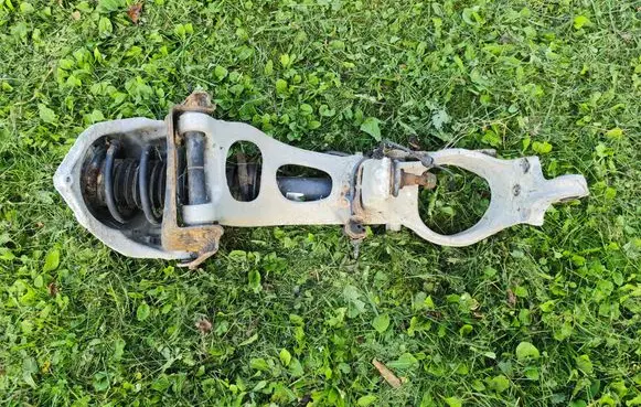 Peugeot 407 Front shock absorber with coil spring 9661544680G 314848 6011k26