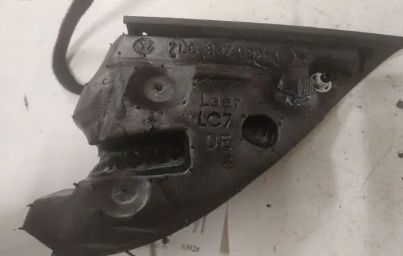 Volkswagen Touareg I Front door high frequency speaker 7L6837986