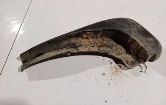 Rear mudguard