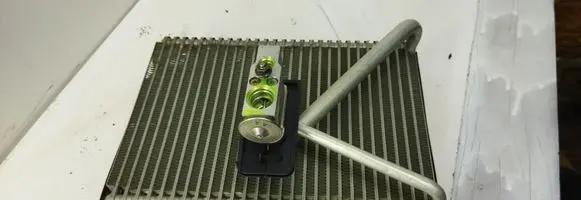 Air conditioning (A/C) radiator (interior)