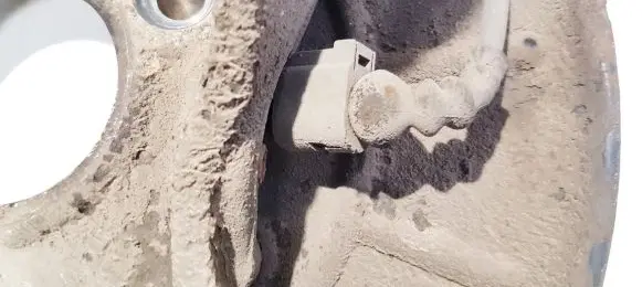 ABS brake wheel speed sensor