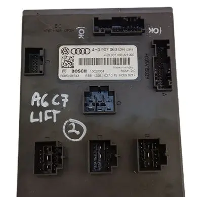 Audi A6 S6 C7 4G Central body control module 4H0907063DH