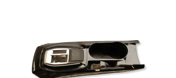 Peugeot 208 II Gear shifter surround trim plastic 9844969880