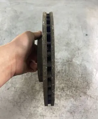 Opel Zafira A Front brake disc