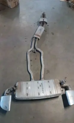 Volkswagen Touareg II Muffler/silencer 7P6253211E 7L6253211R