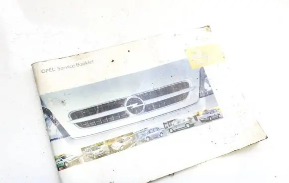 Opel Astra G Owners service history hand book 