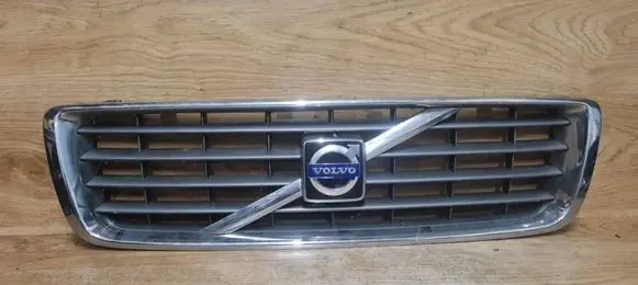 Volvo S80 Front bumper upper radiator grill 30655102