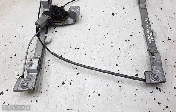 Renault Kangoo II Front door window regulator with motor 128001182B