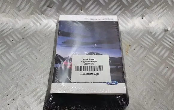Ford Kuga III Owners service history hand book LJ6J19G219EA
