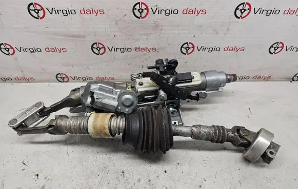 Steering wheel axle set