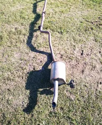 Renault Captur Muffler/silencer 201001533R