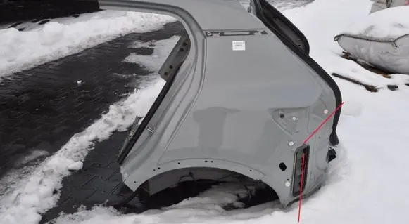 Volvo XC40 Rear quarter panel 