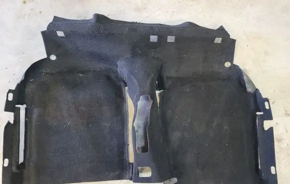 Volkswagen Golf III Rear floor carpet liner 1H1863101MB23 1H1863101QB23 1H1863101Q