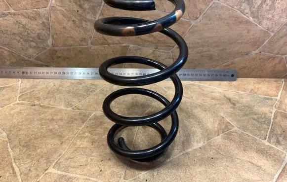 Rear coil spring