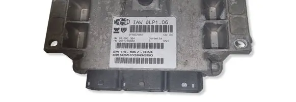 Peugeot 407 Engine control unit/module IAW6LP106 HW9651789480 SW9652098680