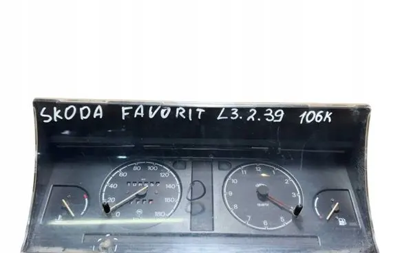 Skoda Favorit (781) Speedometer (instrument cluster) 