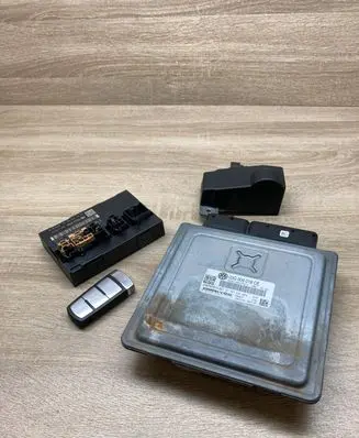 Volkswagen PASSAT B6 Engine ECU kit and lock set 03G906018CE 3C0959433R 3C0905861F