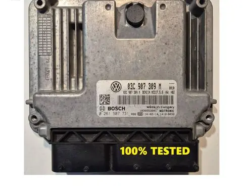 Volkswagen PASSAT B7 Engine control unit/module 03C907309M 0261S07731