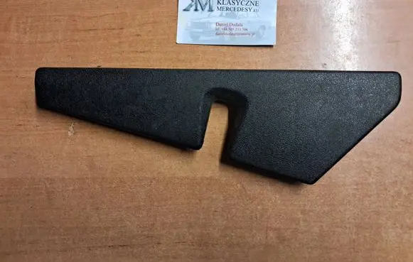 Mercedes-Benz E W124 Front driver seat rail trim 1249190120