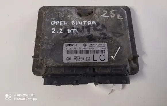 Opel Sintra Engine control unit/module 0281001637 90569337LC